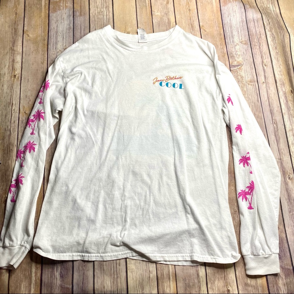 Jonas Brothers Tour Long Sleeve Cool Graphic Tee T-Shirt